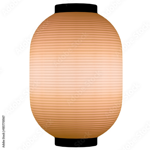 Wallpaper Mural Traditional Japanese paper lantern with elegant design Torontodigital.ca