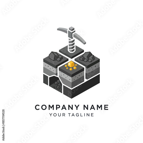 3D Icon of Gold Bars in Safe.