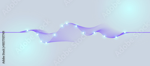 Minimal Data Visualization Wave in Bright Colors for corporate websites, SaaS platforms, presentations, and modern UI or UX design projects.