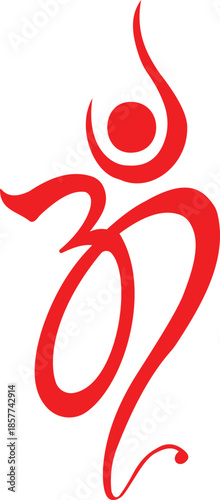 om vector design.