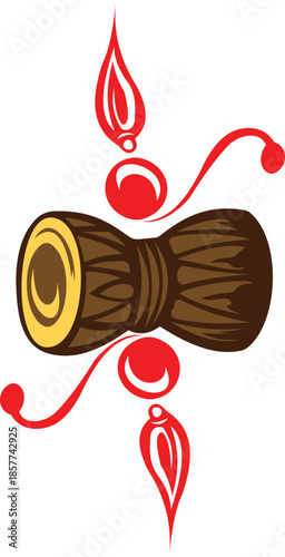 happy maha shivratri festival vector design