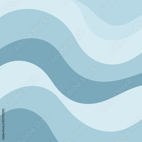 Soothing blue wave pattern for a calming background