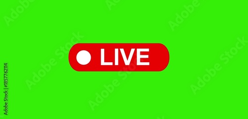 live streaming icon animation
