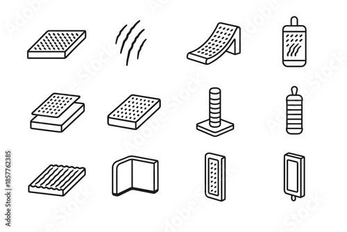 Claw vector pad floor icon hanging symbol pet curved scratch surface