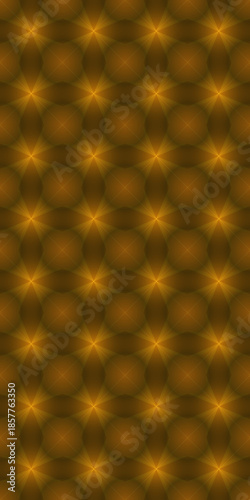 Abstract Geometric Pattern in Warm Tones
