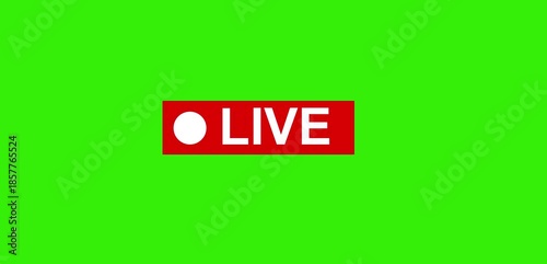 live streaming icon animation