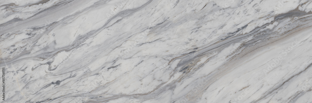 Fototapeta premium white satvario marble. texture of white Faux marble. calacatta glossy marbel with grey streaks. Thassos statuarietto tiles. Portoro texture of stone. Like emperador and travertino marbl slab