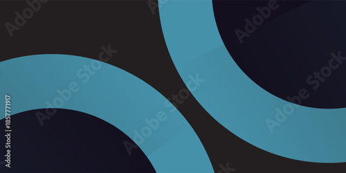 Black premium background with luxury blue pattern and lines design gradienn light