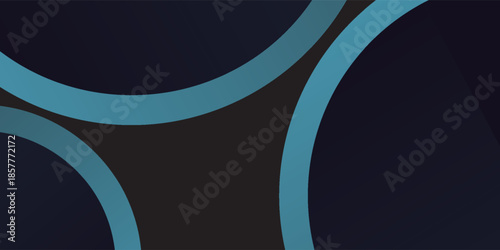 Black premium background with luxury blue pattern and lines design gradienn light elegant