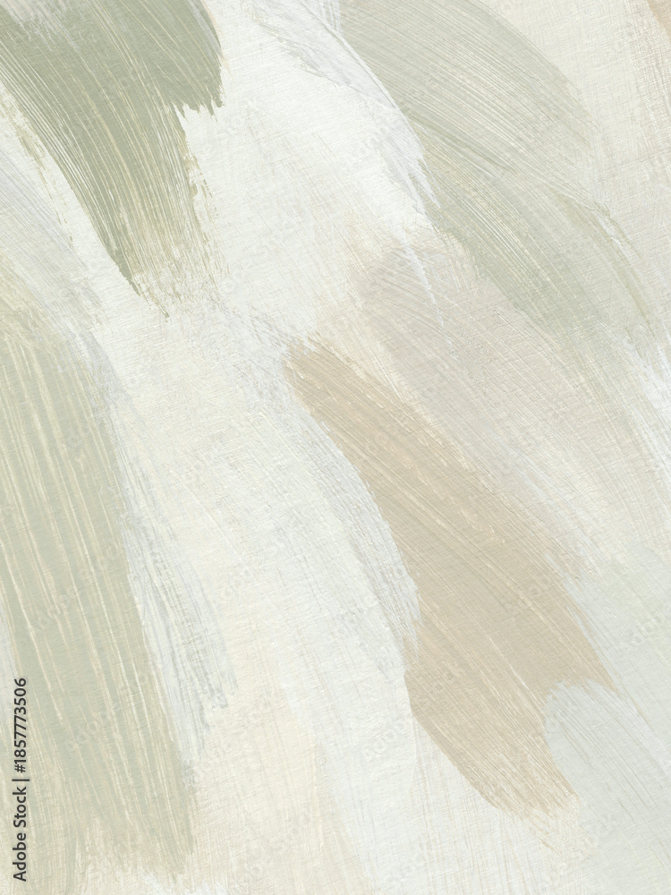 Obraz premium Artistic background in pastel earthy colors. Textured hand painted acrylic template. Aesthetic hand drawn painting. Fragment of contemporary artwork. Art texture with paint brush strokes