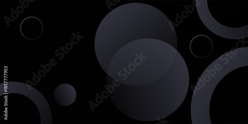 Black premium abstract background with luxury gradient geometric elements modern cool. Rich background for exclusive design elegant illustration