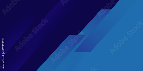 Abstract blue background with glowing geometric lines. abstract graphic elements for presentation background and web header design. Vector illustration design for presentation, banner, cover, web. 