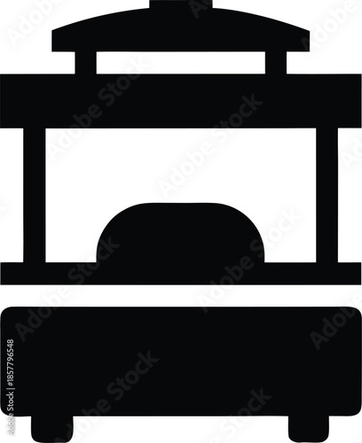arepa maker latin america silhouette vector illustration on transparent background