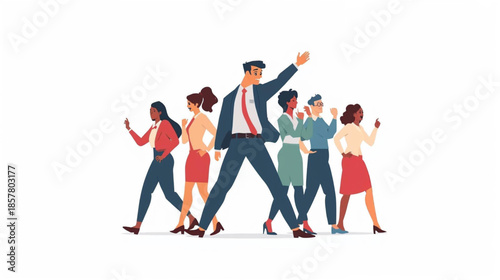 group of business people