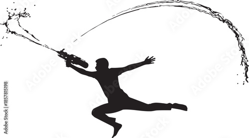 Man throwing spear