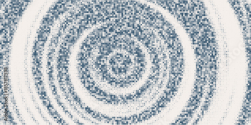 Dissolved filled square dotted vector background or icon with disintegration effect.