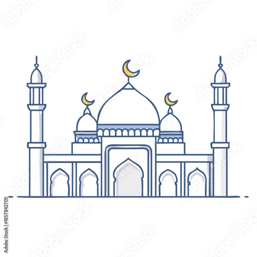 Mosque vector