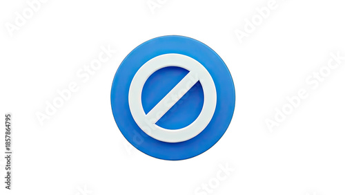 Free Download No Entry Sign - Prohibition Symbol on White Background - GFXLoad
