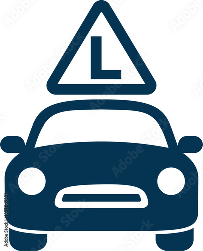 Logo for a driving school 