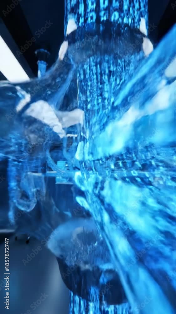 custom made wallpaper toronto digitalFuturistic Data Center Visualization - High-Tech Network Infrastructure Concept.