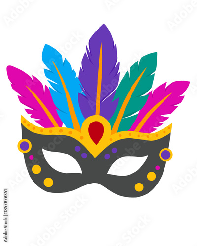 Máscara de carnaval.