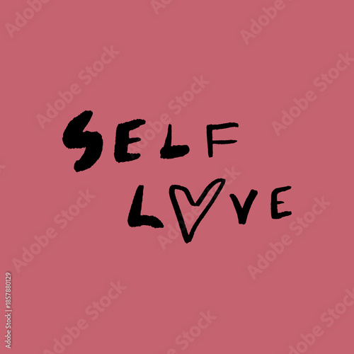 Self Love Mental Health T-shirt Vector Illustration Care Quotes Funny Awareness Art Lettering Text Design EPS Clipart