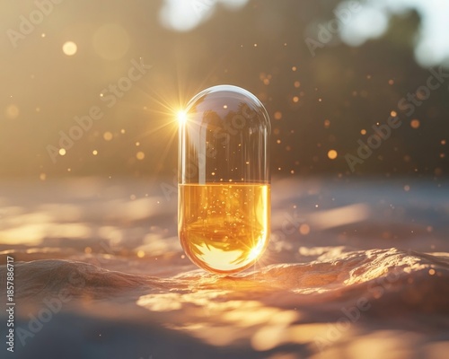 Vitamin D, Capsules with design