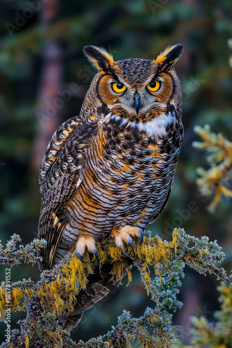 Great hortned owl