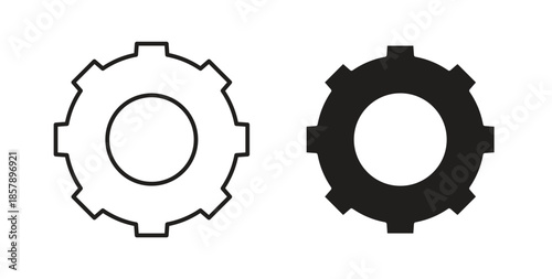 Settings icons designs can be used for mobile, ui, websites