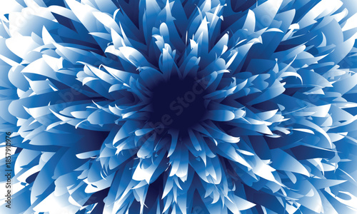 Layered Petal Explosion Background