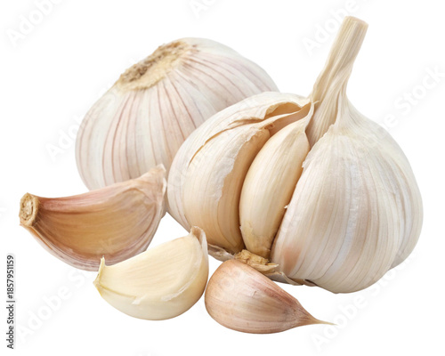 garlic and cloves