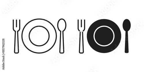 Food icons. EPS 10. Graphic icon vector designs