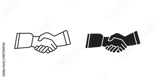 Partner icons. EPS 10. Graphic icon vector designs