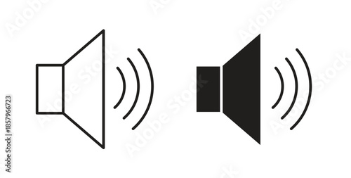 Volume icons. EPS 10. Graphic icon vector designs