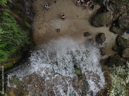 Scenic view of Saklıkent Gorge, one of the longest and deepest canyons in Fethiye, Turkey.