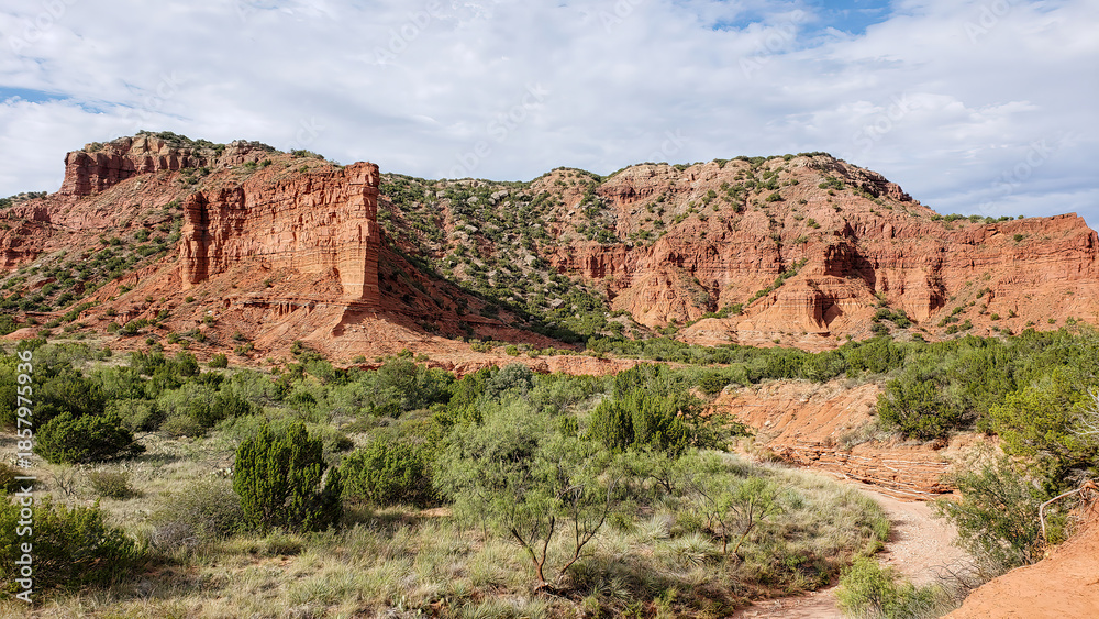 Fototapeta premium Caprock Canyons State Park and Trailway in West Texas