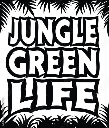 Jungle Green Life Tropical Nature