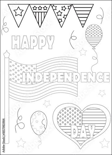 4th of July coloring and activity pages are fun printable worksheets for kids featuring patriotic themes like flags, stars, and fireworks, helping children celebrate Independence Day while developing 