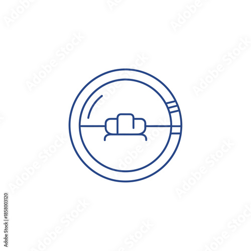 Close-up of a digital pressure gauge displaying accurate measurements for industrial and scientific purposes