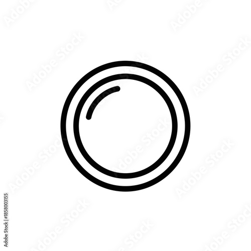 Close-up of Modern Compact Turntable with Circular Design Elements for Home Audio Systems