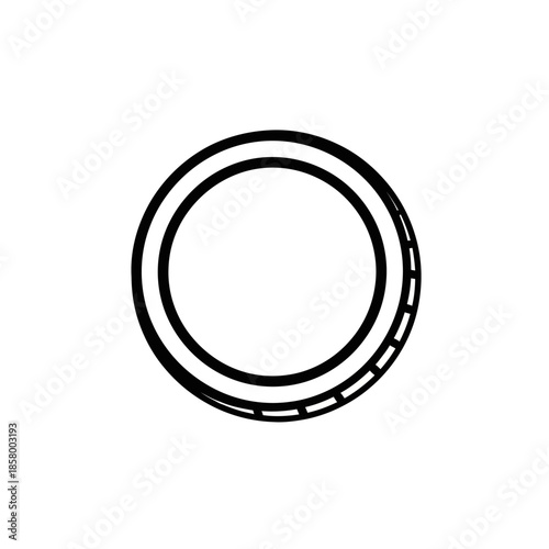 Close-up of a modern smartwatch with digital display showcasing health metrics