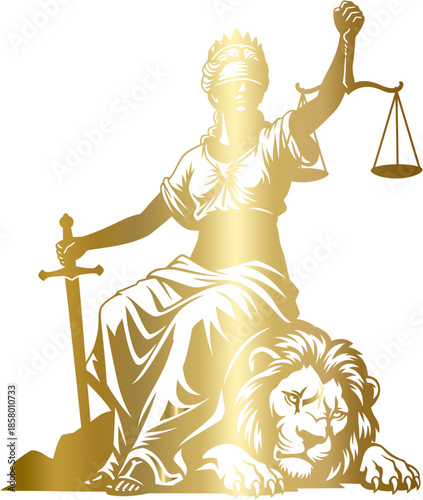 themis with scales of justice and law, scale of justice and law vector art, symbol of justice tamplate vector, world day of social justice