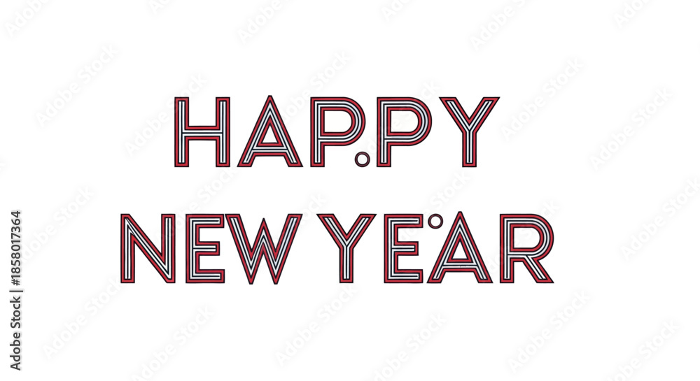 Obraz premium Happy New Year