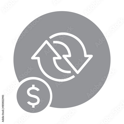Exchange Rate Money Icon