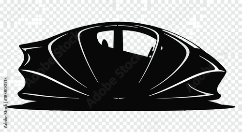 vector illustration of a helmet