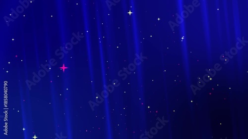 Particle background With Ray Animation Motion Design. 