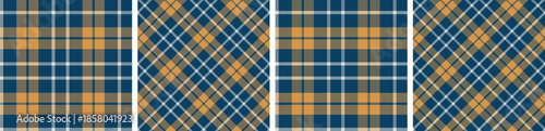 plaid and tartan pattern set.checkered fabric texture background.