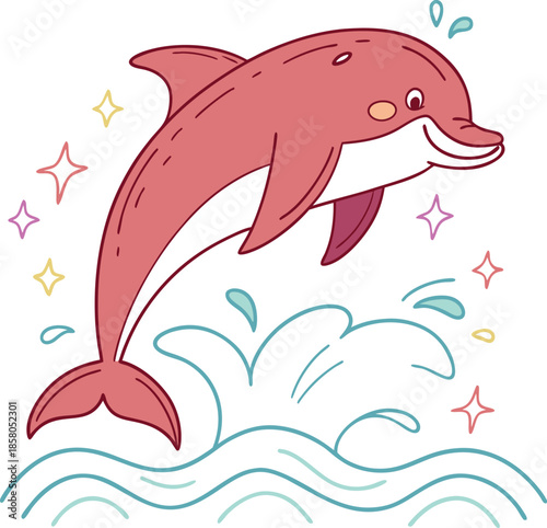 Dolphin Fish Illustration