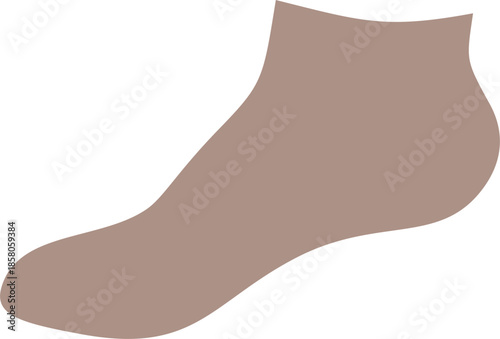 Ankle Socks Flat Vector Illustration