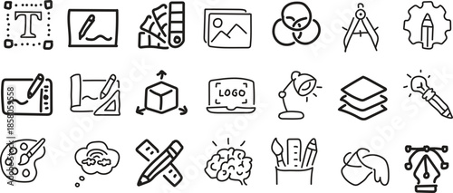 Creative Design Icons Set